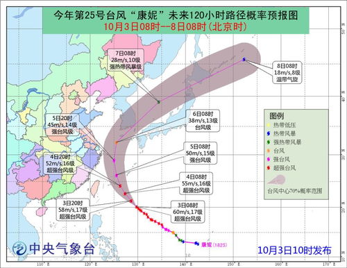 台风康妮，瞬间最大风力达17级的威力与影响