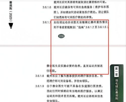 张志杰猝死事件后世界羽联更改规则，运动员健康与安全不容忽视