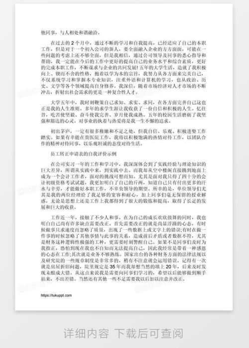 如何撰写一份成功的新员工转正申请书
