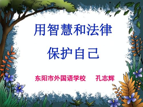 启蒙法律智慧，三年级学生必知的法律知识名言警句